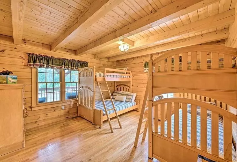 Carroll Log Cabin W/ Deck < 9 Mi To Bretton Woods!