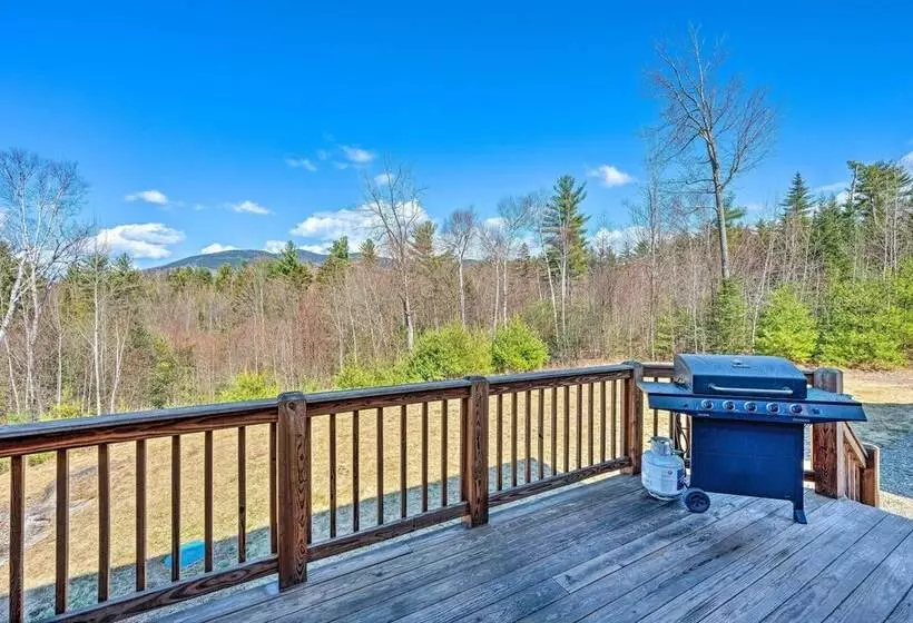 Carroll Log Cabin W/ Deck < 9 Mi To Bretton Woods!