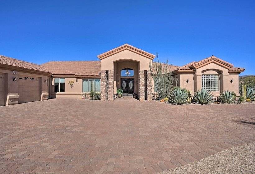 Spacious Cave Creek Home W/ Hot Tub, Yard & Views!