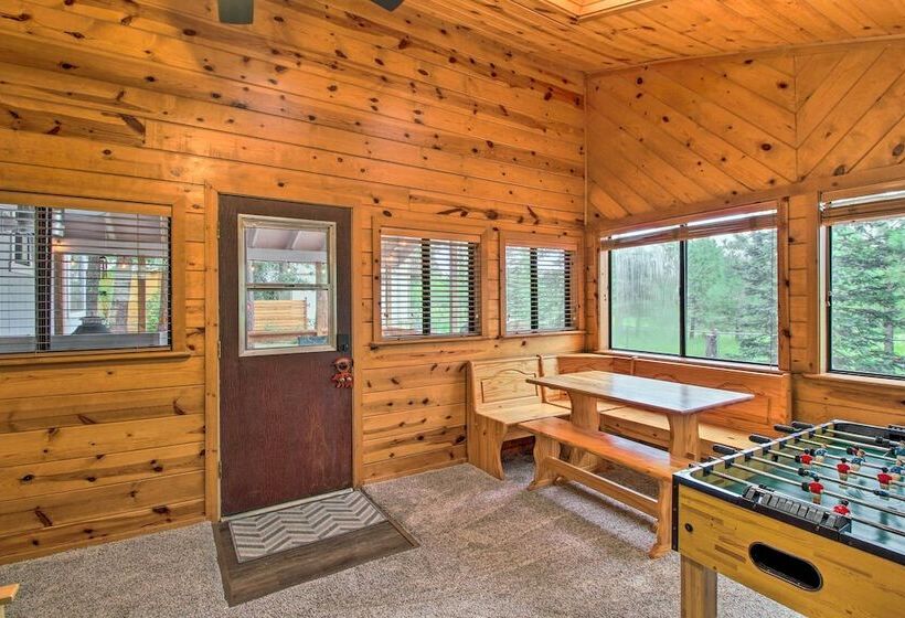 Bring A Pet: Pinetop Cabin W/ Game Room!