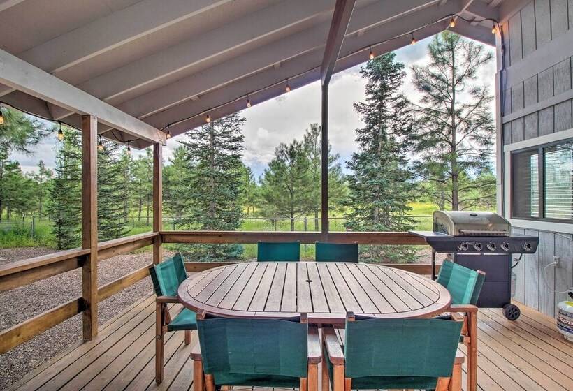 Bring A Pet: Pinetop Cabin W/ Game Room!