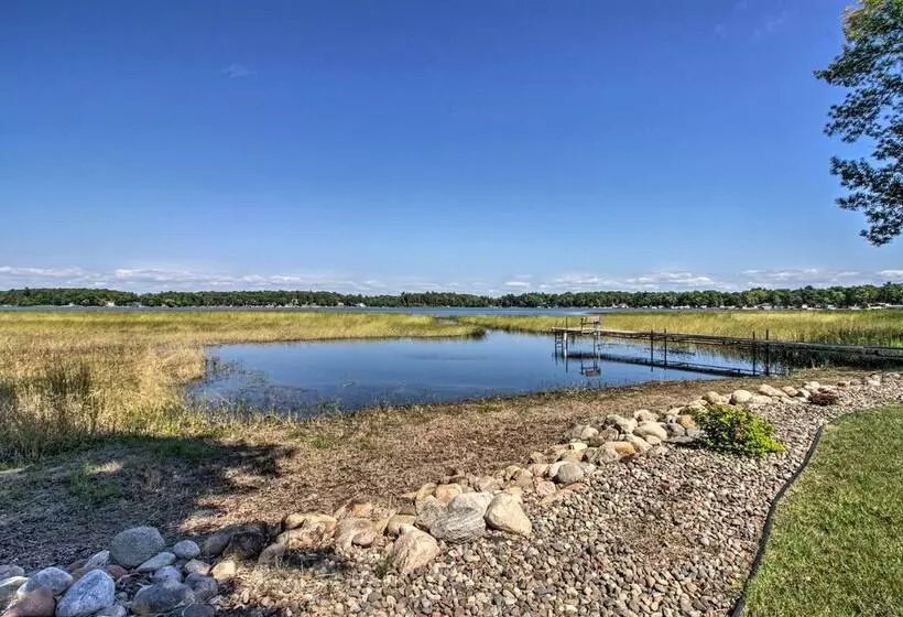 Platte Lake Home W/ Boat Launch & Deck!