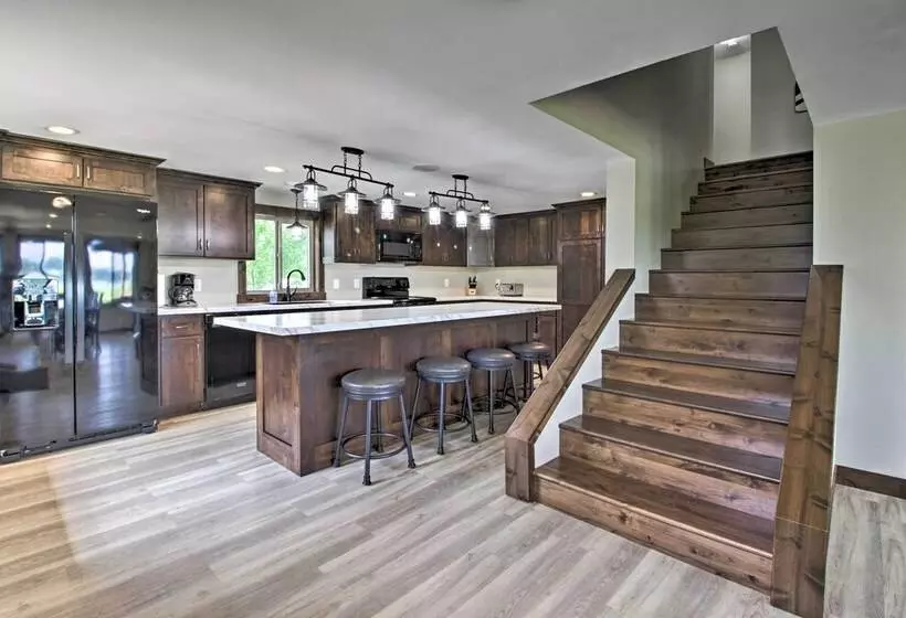 Platte Lake Home W/ Boat Launch & Deck!