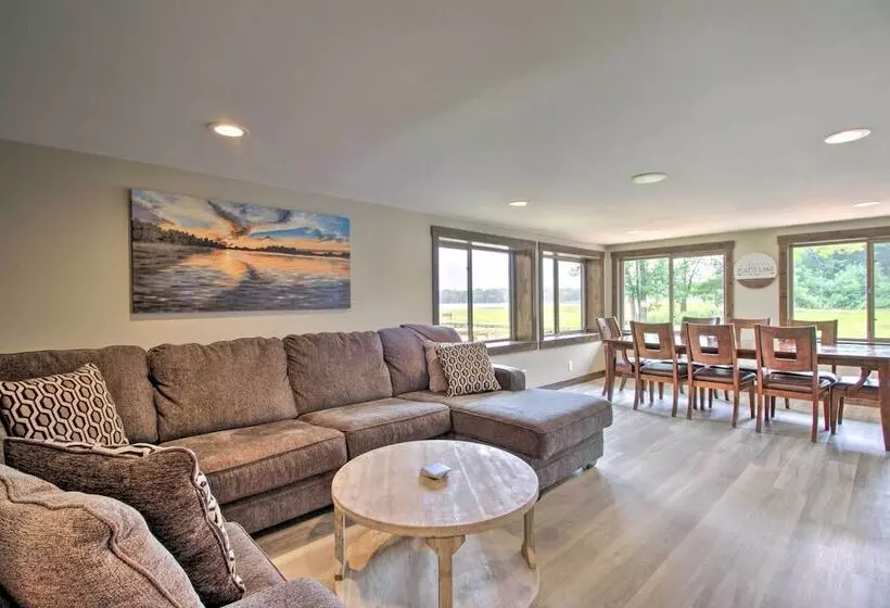 Platte Lake Home W/ Boat Launch & Deck!