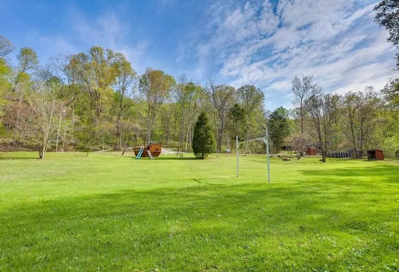Home Near Hoosier National Forest With Fire Pit!