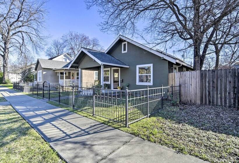 Ideally Located Chico Home Fire Pit & Grill