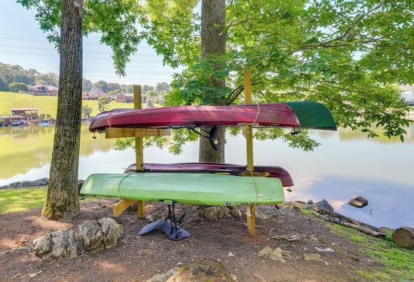 Lake House Haven: Fire Pit, Boat Dock + More!