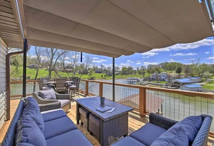 Lake House Haven: Fire Pit, Boat Dock + More!