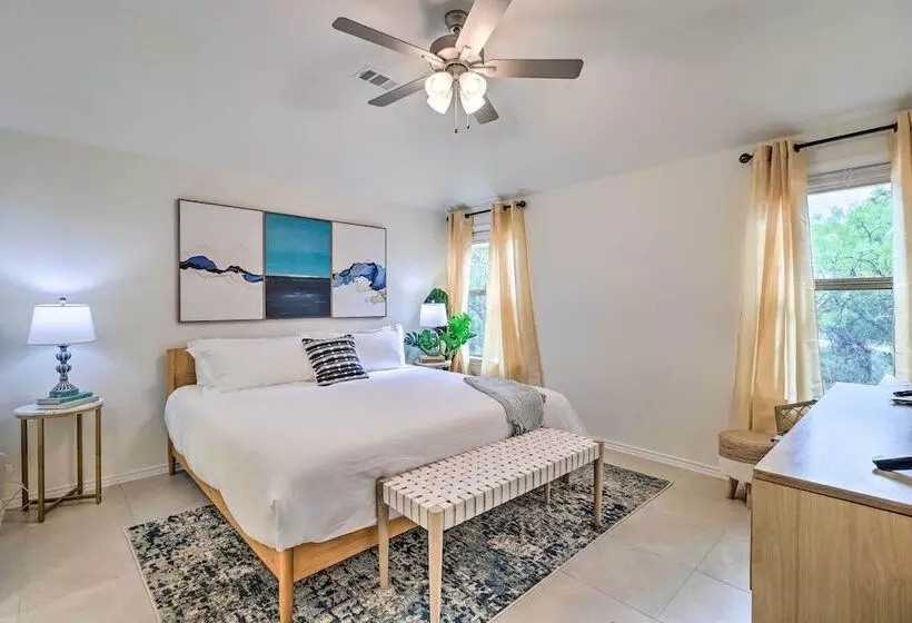 Modern Granite Shoals Retreat W/ Fire Pit!