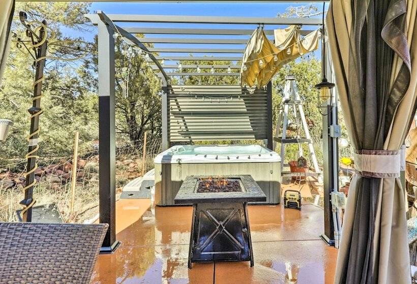 Hot Tub & Fire Pit: Pet Friendly Home In Payson