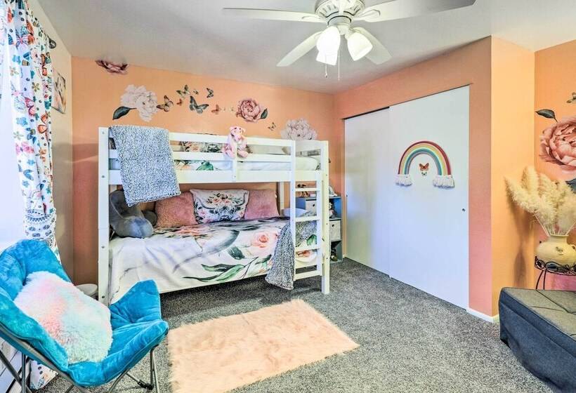 Hot Tub & Fire Pit: Pet Friendly Home In Payson