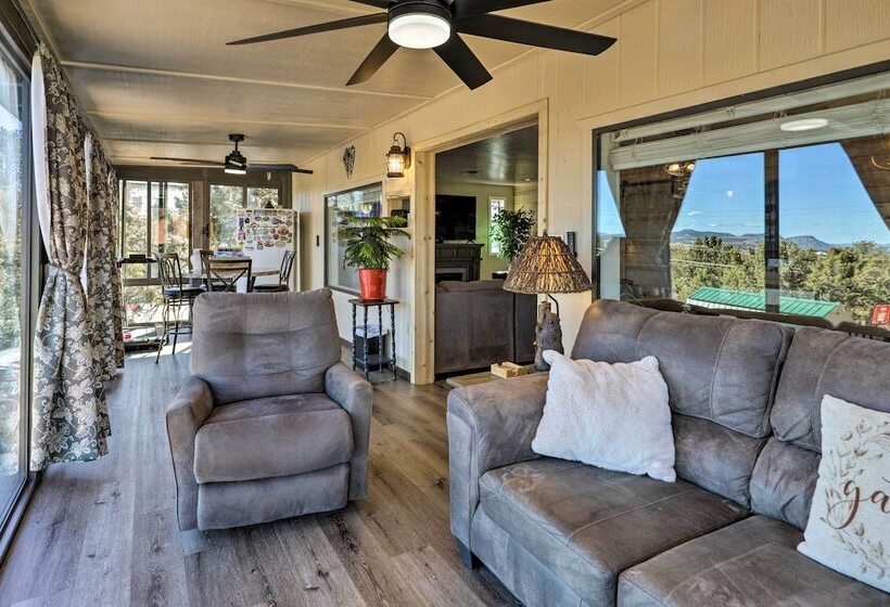 Hot Tub & Fire Pit: Pet Friendly Home In Payson