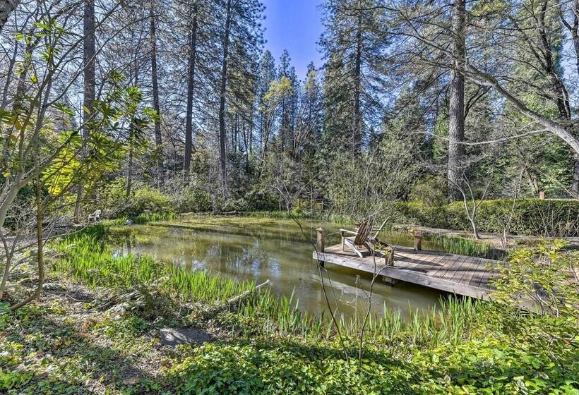 Peaceful Cottage W/ Grill & Yard In Grass Valley!