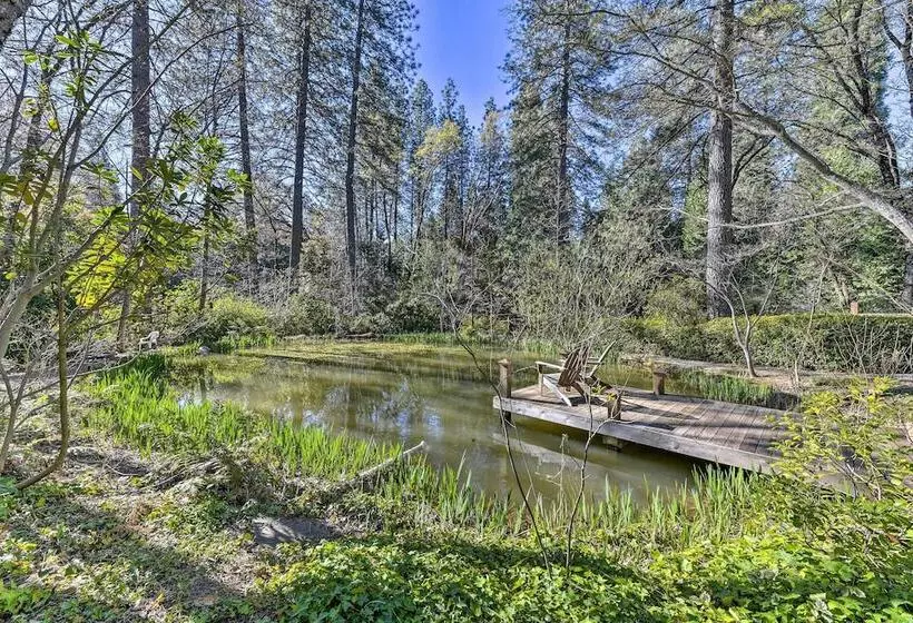 Peaceful Cottage W/ Grill & Yard In Grass Valley!