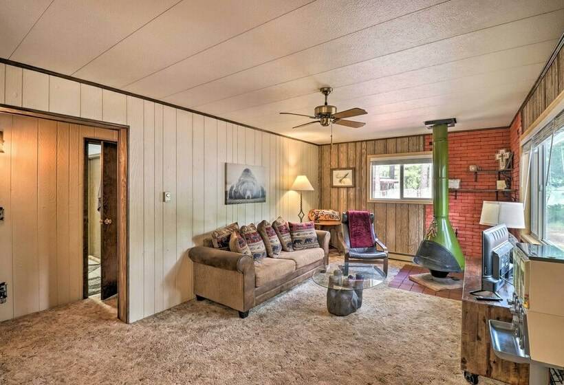 Show Low Cabin W/ Fire Pit: Near Hiking!