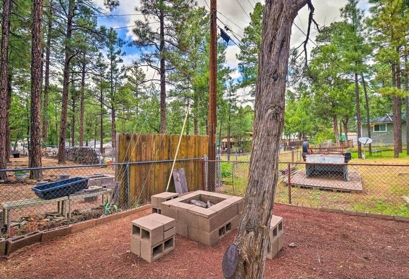 Show Low Cabin W/ Fire Pit: Near Hiking!