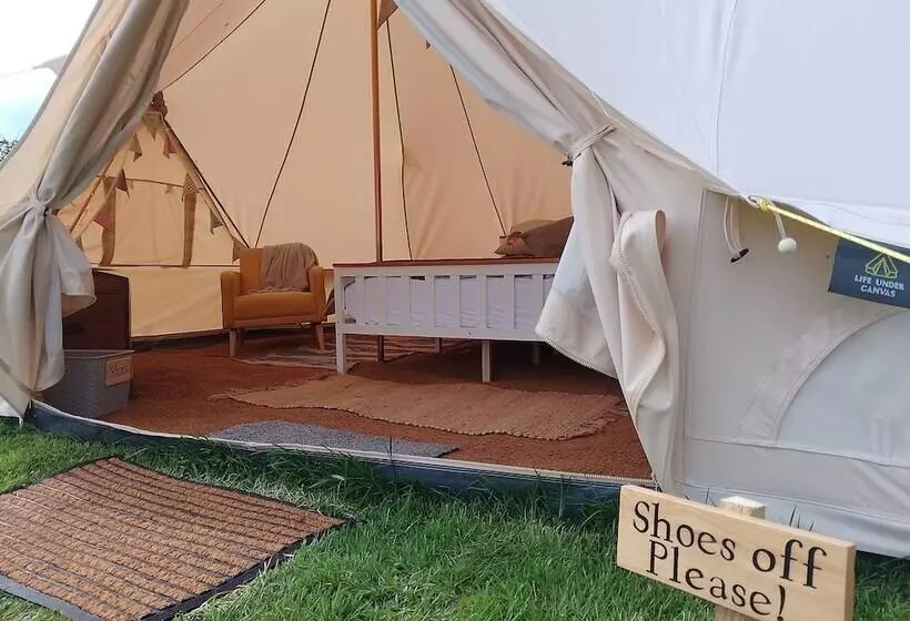 Chestnut 6m Xl Bell Tent, Log Burner, Nr Whitby