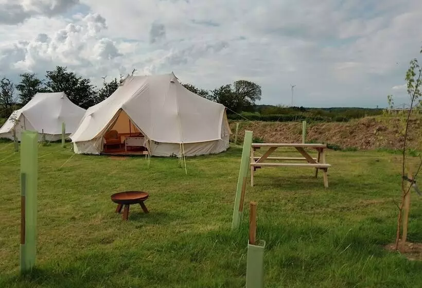 Chestnut 6m Xl Bell Tent, Log Burner, Nr Whitby