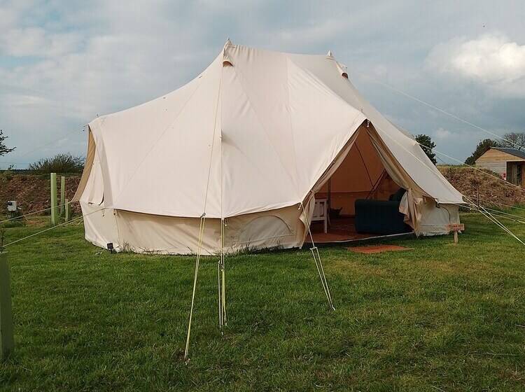 Chestnut 6m Xl Bell Tent, Log Burner, Nr Whitby