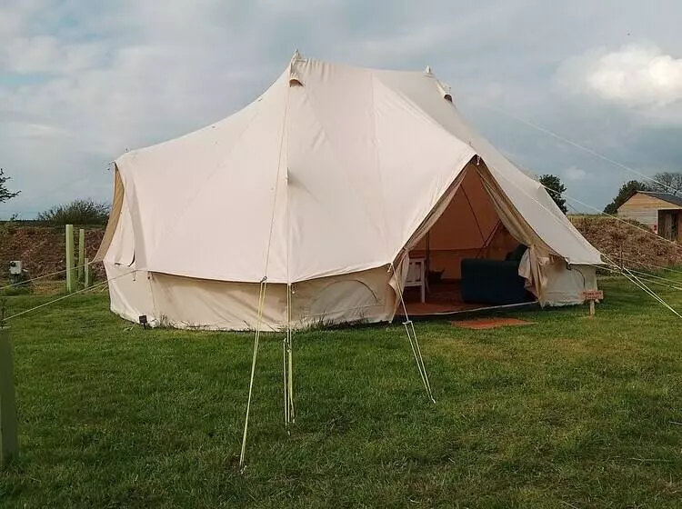 Chestnut 6m Xl Bell Tent, Log Burner, Nr Whitby