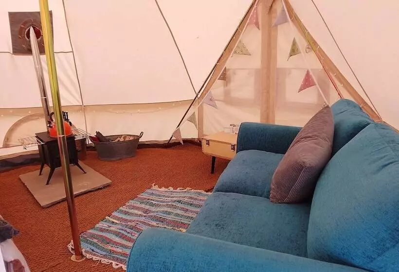 Chestnut 6m Xl Bell Tent, Log Burner, Nr Whitby