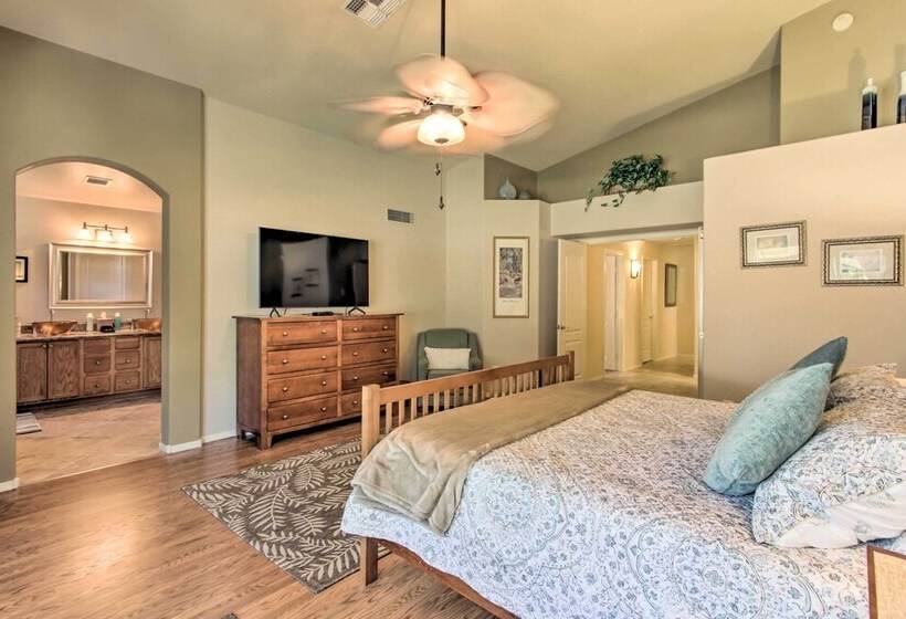 Sunny Surprise Home W/ Luxe Backyard Oasis!