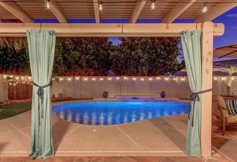 Sunny Surprise Home W/ Luxe Backyard Oasis!