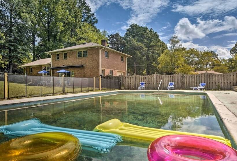 Updated High Point Retreat W/ Pool & Backyard