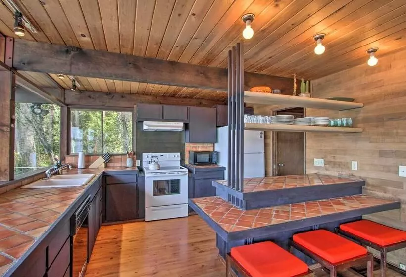 Waterfront Port Orchard Home W/furnished Deck