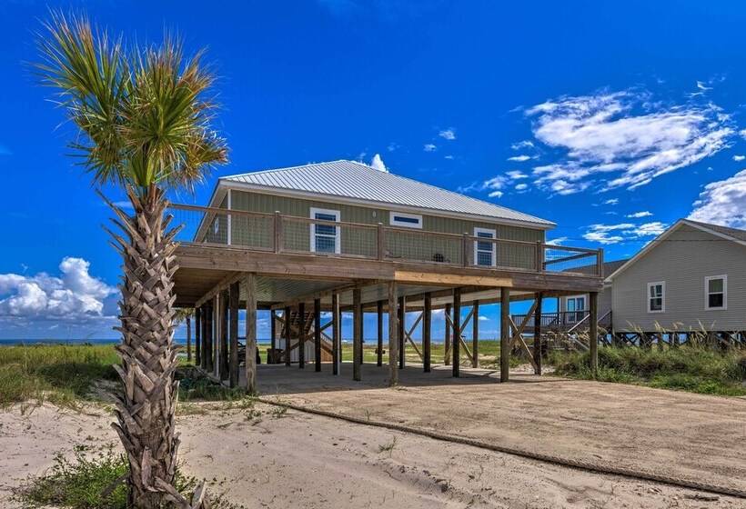 Bayfront Dauphin Island Home W/ Beach Access!