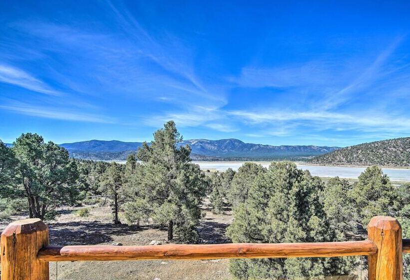 Mountain View Home In Big Bear W/ Wraparound Deck