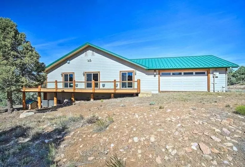 Mountain View Home In Big Bear W/ Wraparound Deck