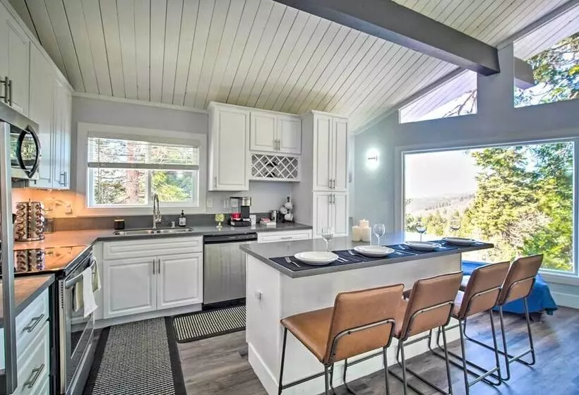Chic Running Springs Forest Cabin W/ Deck!