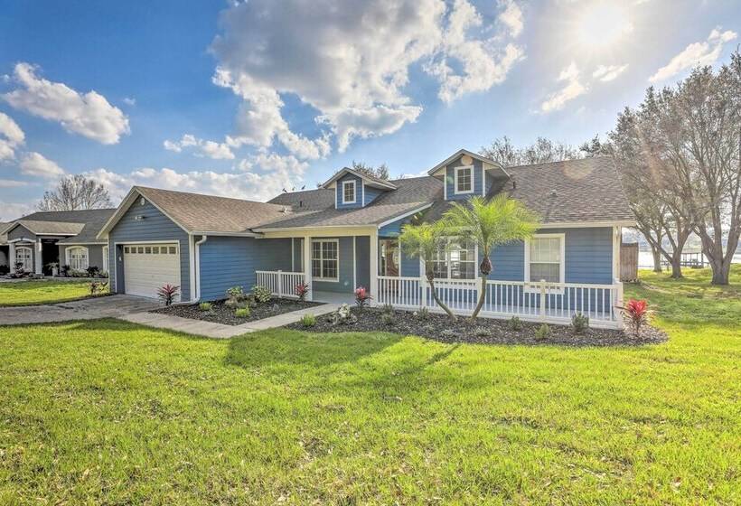 Dog Friendly Lake Home W/ Dock ~ 25 Mi To Disney!
