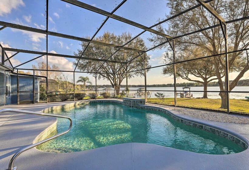 Dog Friendly Lake Home W/ Dock ~ 25 Mi To Disney!