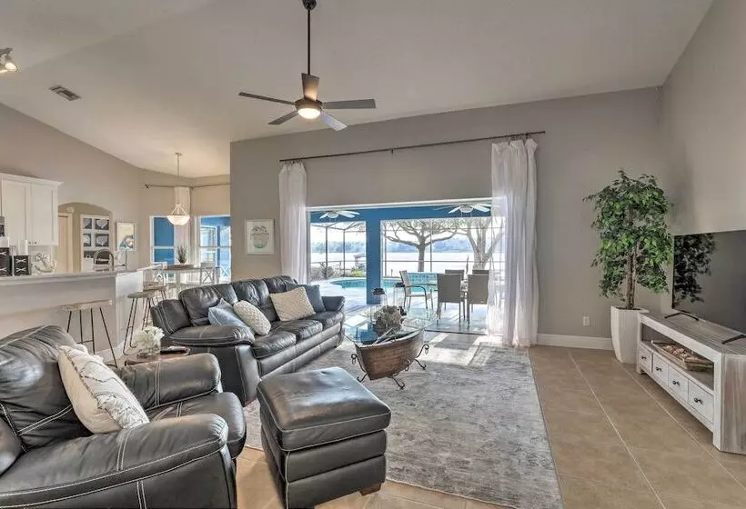 Dog Friendly Lake Home W/ Dock ~ 25 Mi To Disney!