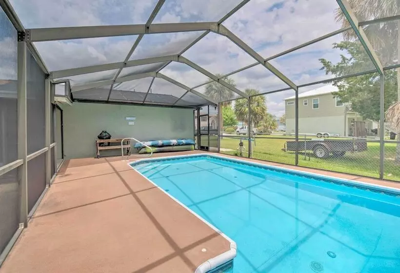 Hernando Beach Home W/ Pool & Canal Access!