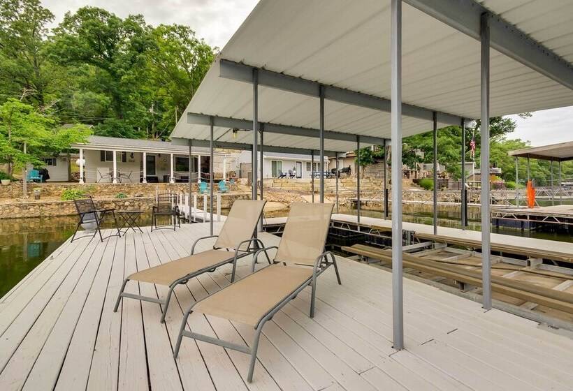 Lakefront Sunrise Beach Home W/ Private Dock!