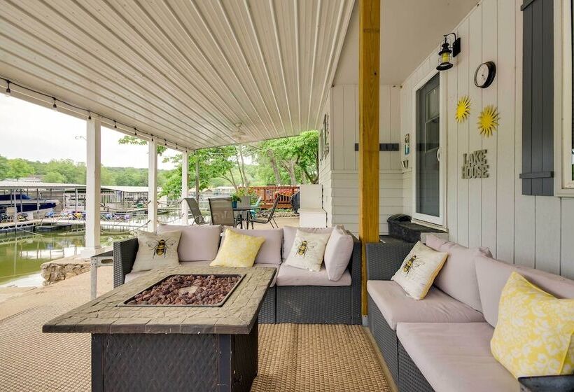 Lakefront Sunrise Beach Home W/ Private Dock!