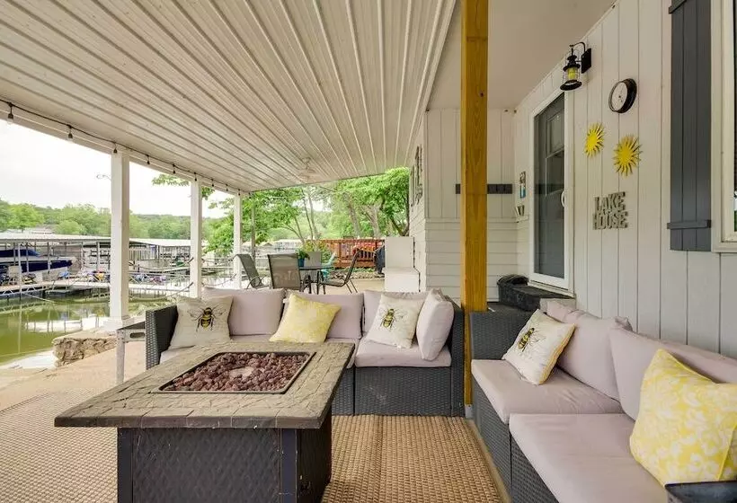 Lakefront Sunrise Beach Home W/ Private Dock!