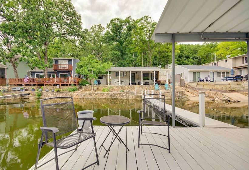 Lakefront Sunrise Beach Home W/ Private Dock!