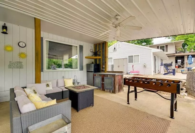 Lakefront Sunrise Beach Home W/ Private Dock!