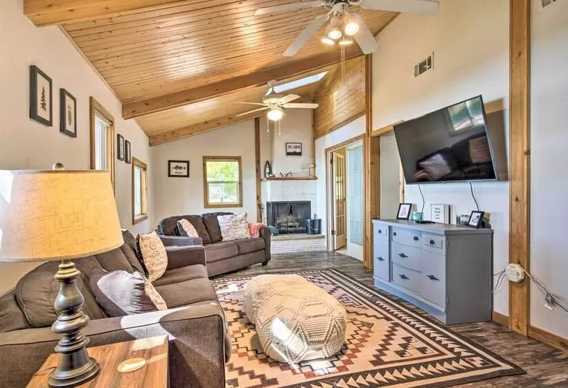 Waterfront Onamia Retreat W/ Dock & Fire Pit!