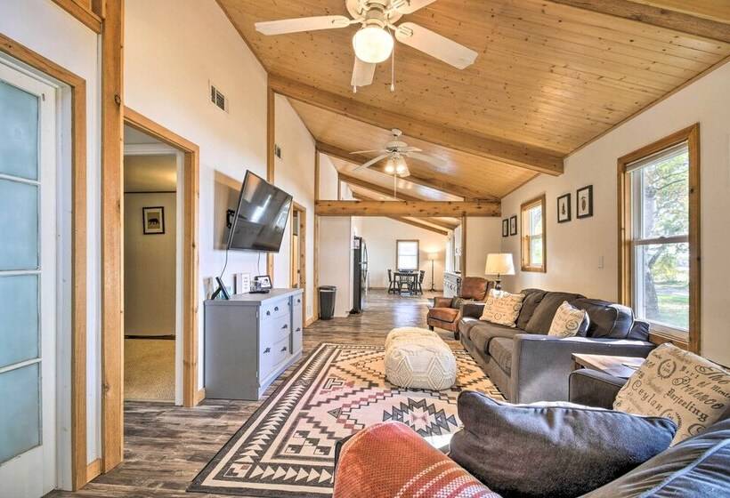 Waterfront Onamia Retreat W/ Dock & Fire Pit!