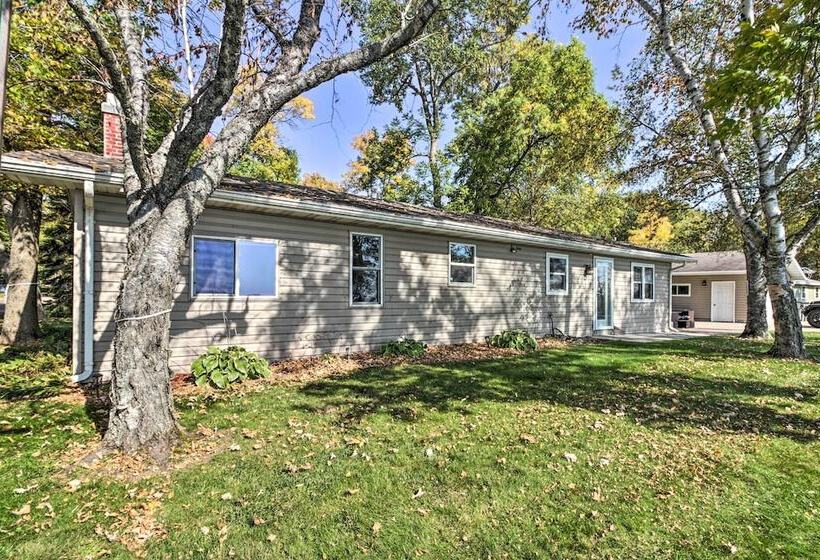 Waterfront Onamia Retreat W/ Dock & Fire Pit!