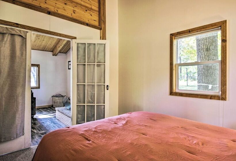 Waterfront Onamia Retreat W/ Dock & Fire Pit!