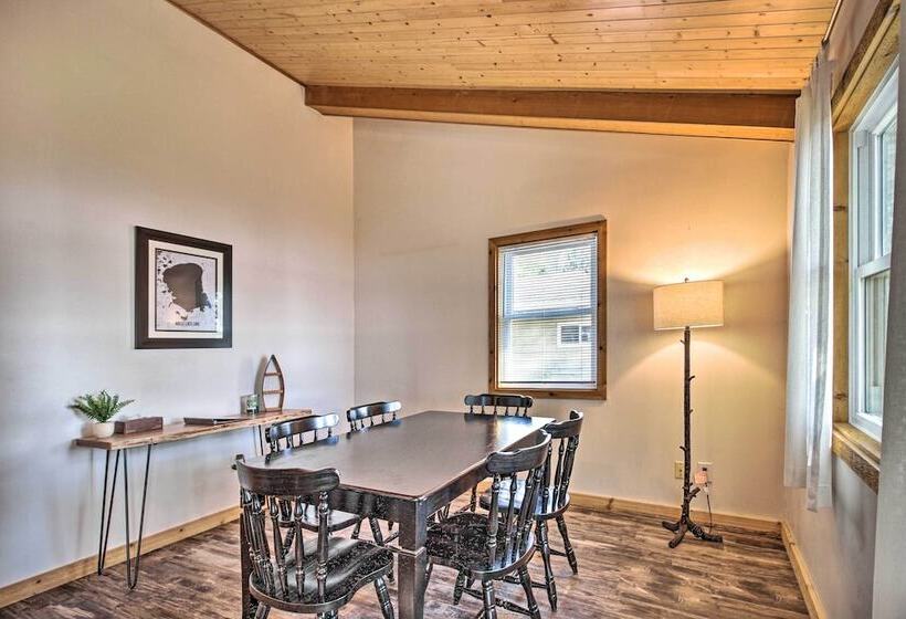 Waterfront Onamia Retreat W/ Dock & Fire Pit!