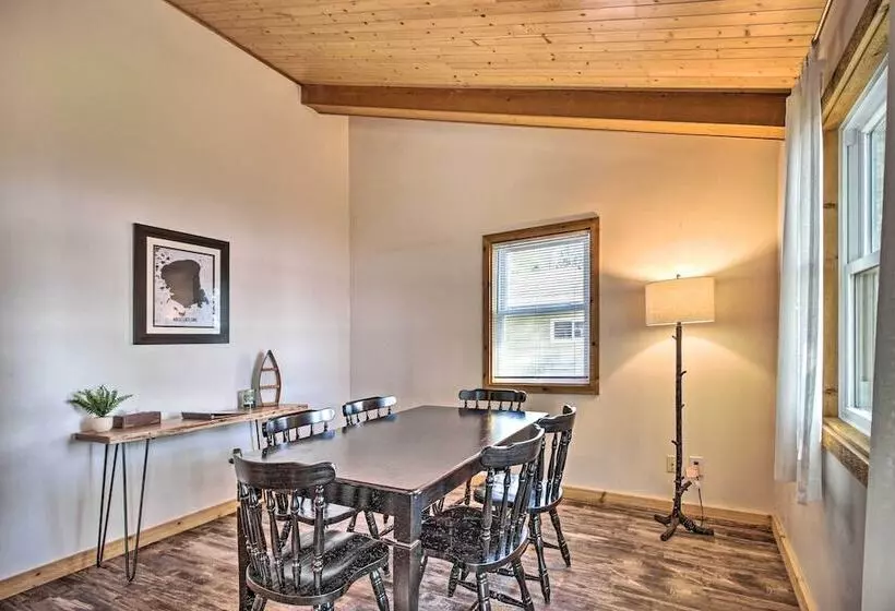 Waterfront Onamia Retreat W/ Dock & Fire Pit!