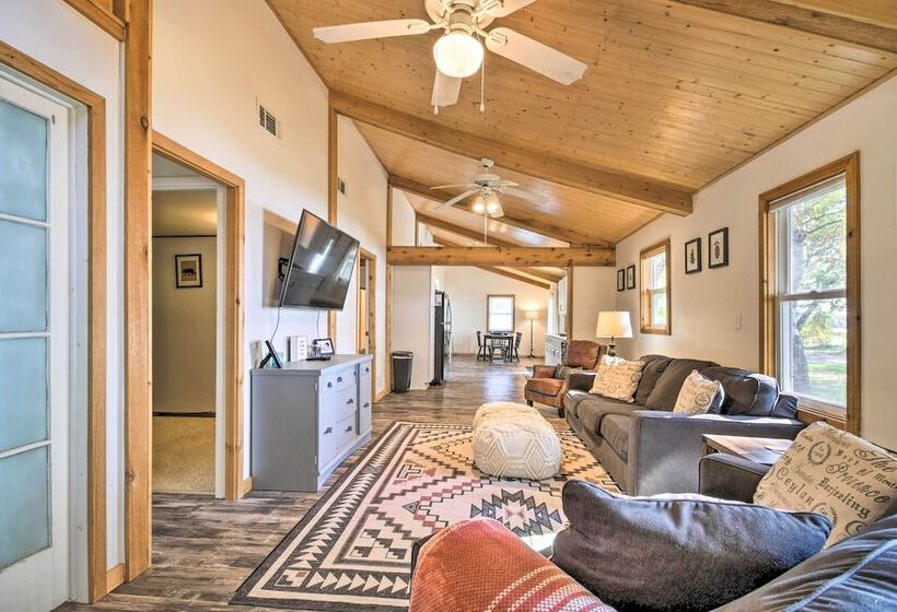 Waterfront Onamia Retreat W/ Dock & Fire Pit!