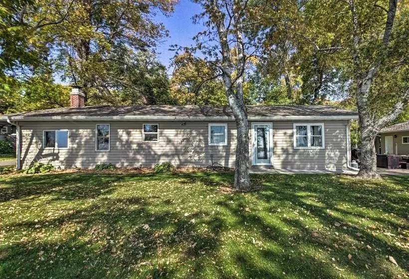 Waterfront Onamia Retreat W/ Dock & Fire Pit!